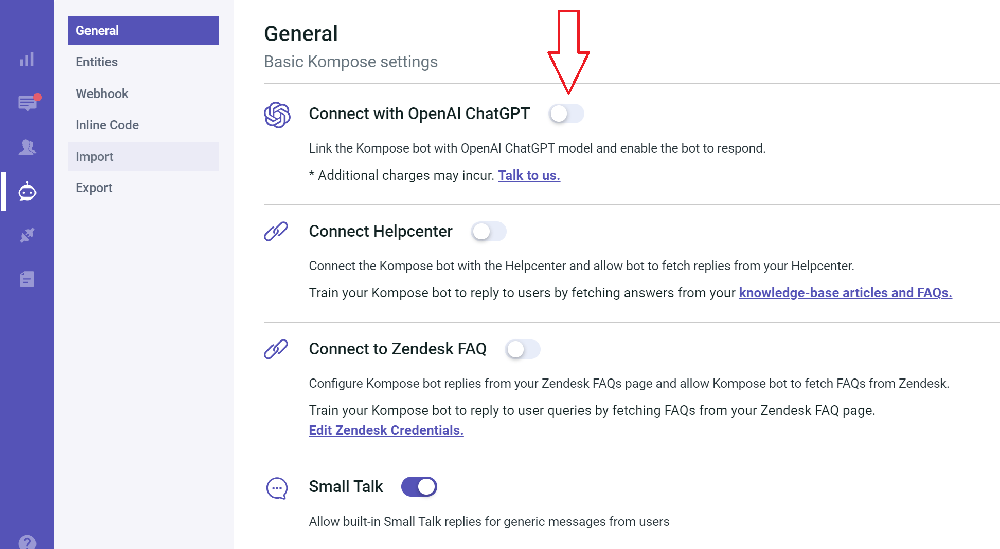 ChatGpt Integration