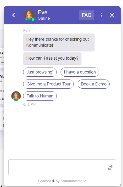 Chatbot in Action