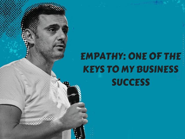 Empathy: One of the keys to my business success Text that reads "Empathy: One of the keys to my business success."