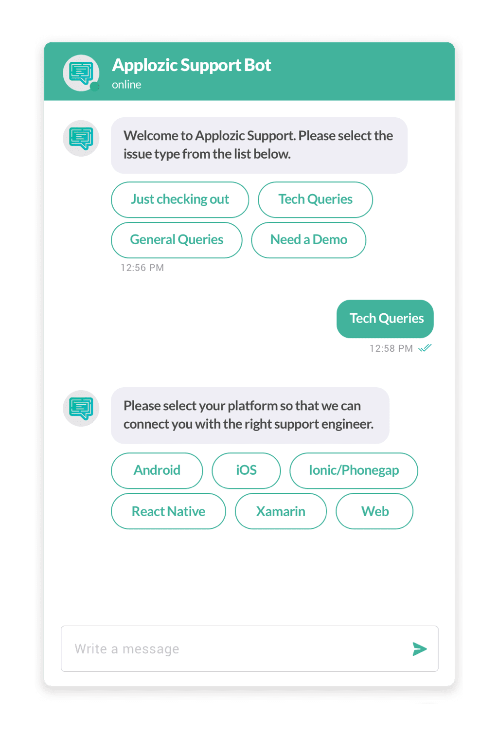 Contextual assignment during bot human handoff