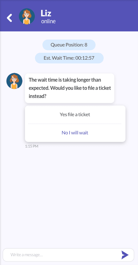 Bot Human handoff wait phase