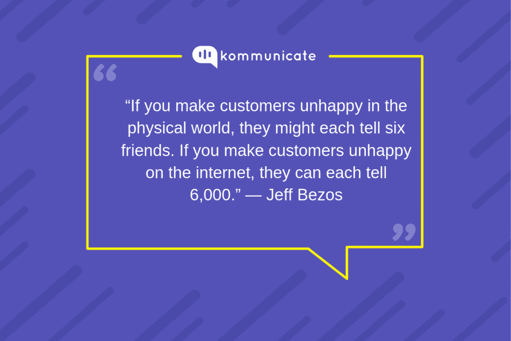 Jeff Bezos quote on customers