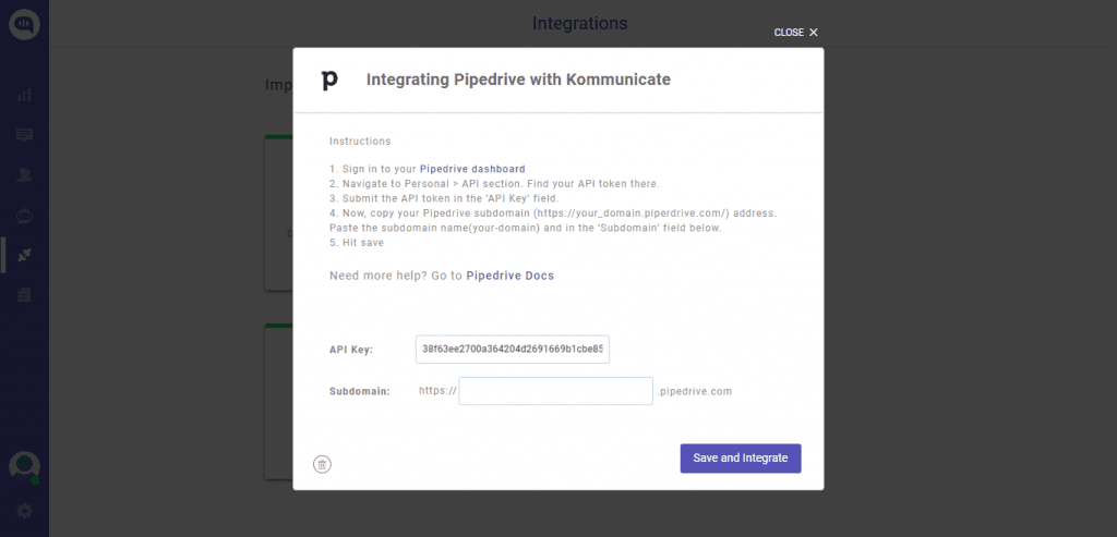 api key