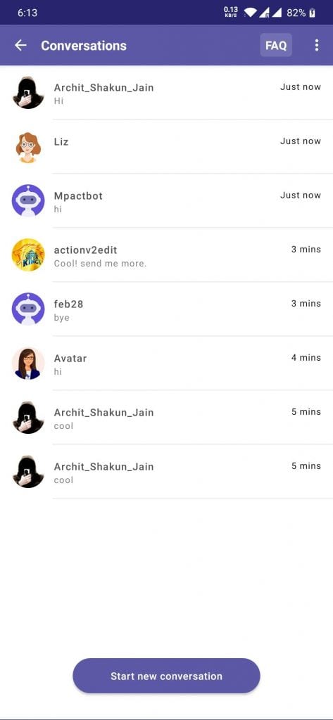 Chat for android live Who