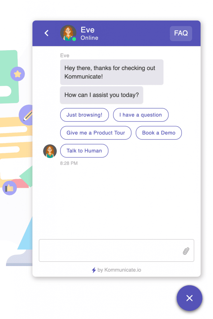 rich response button demo