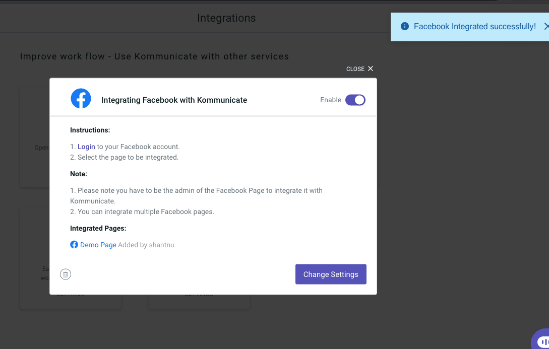 is there a customer service number for facebook messenger