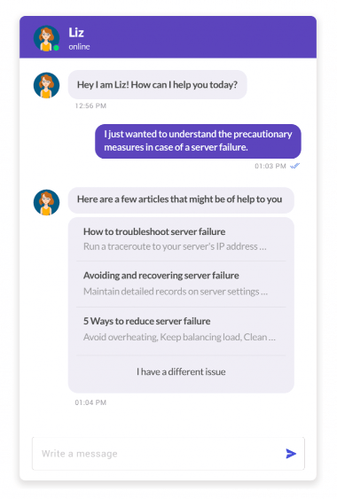 automating customer service using automated responses