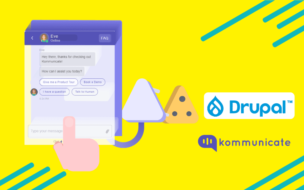 add live chat to drupal websites