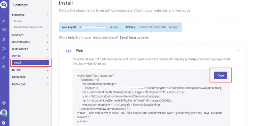 add live chat to drupal websites - install
