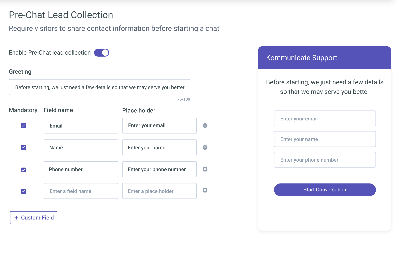 Lead Collection Kommunicate Blog β Insights on AI-Powered Customer Support