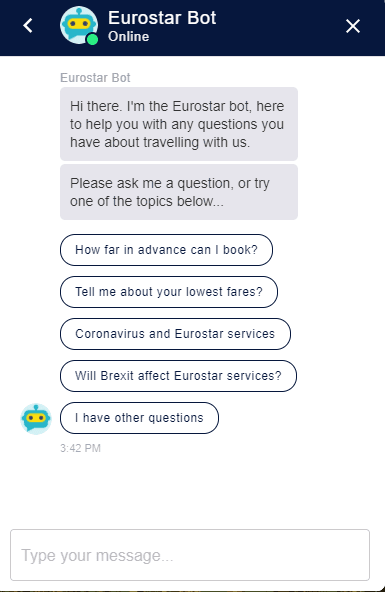 Using rich media elements in chatbots
