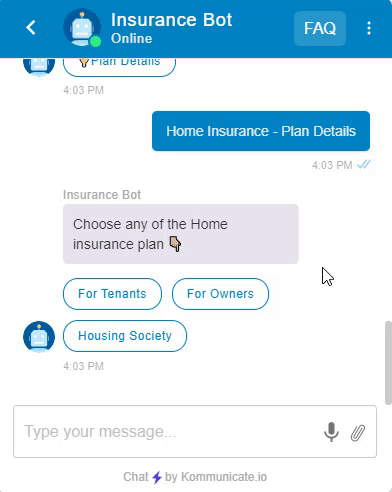 Insurance bot
