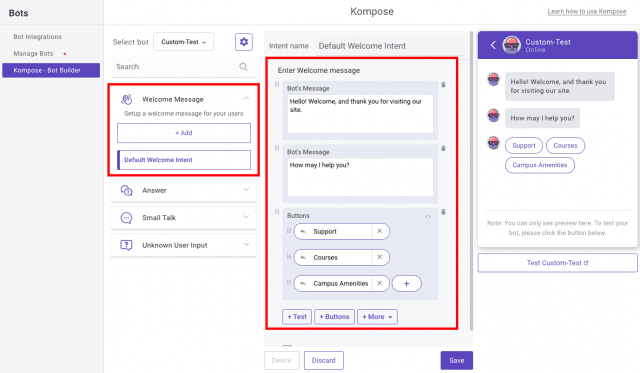 How to Build & Integrate a Chatbot in Moodle