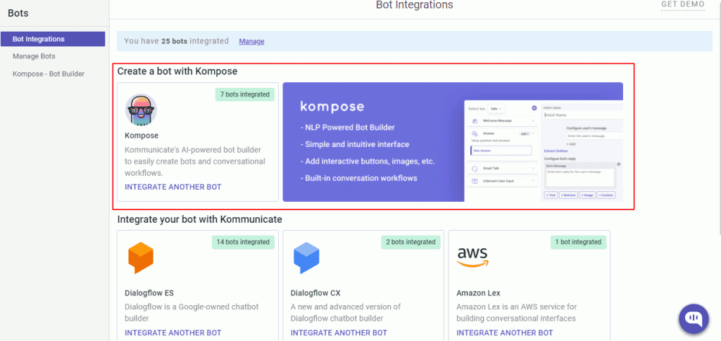create flutter chatbot - setup kommunicate chatbot