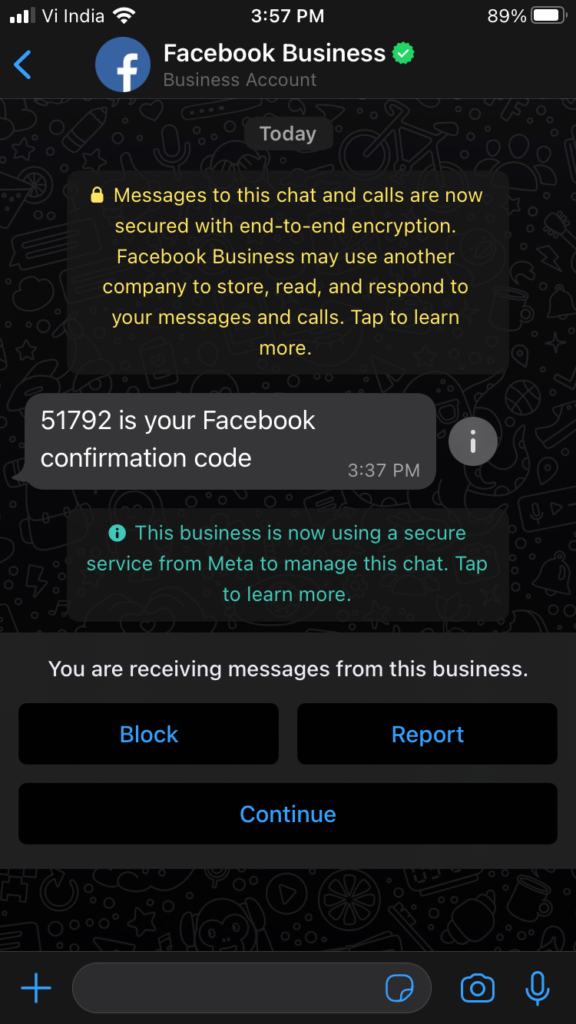 enable verification code