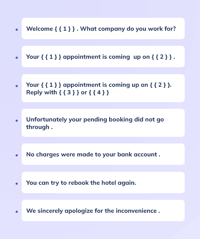 Approved use cases