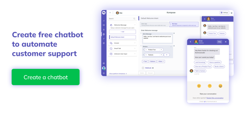 create a chatbot banner