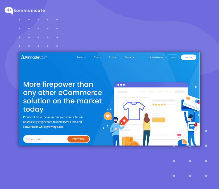 PinnacleCart online selling site