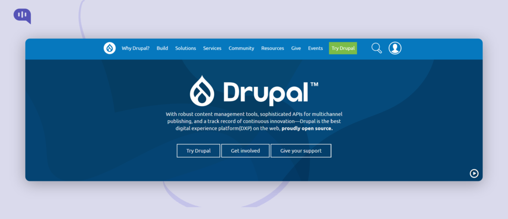 WordPress Competitors Drupal