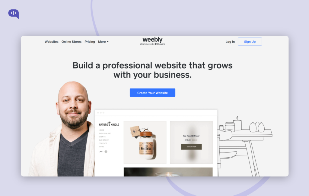 WordPress Competitors Weebly