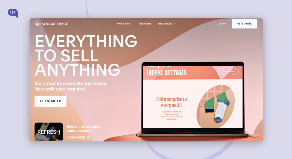 WordPress Competitors Squarespace