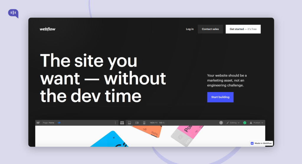 WordPress Competitors Webflow