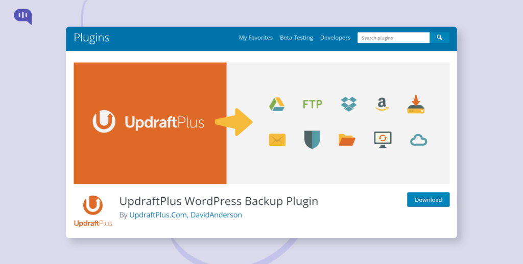 UpdraftPlus WordPress eCommerce Plugin