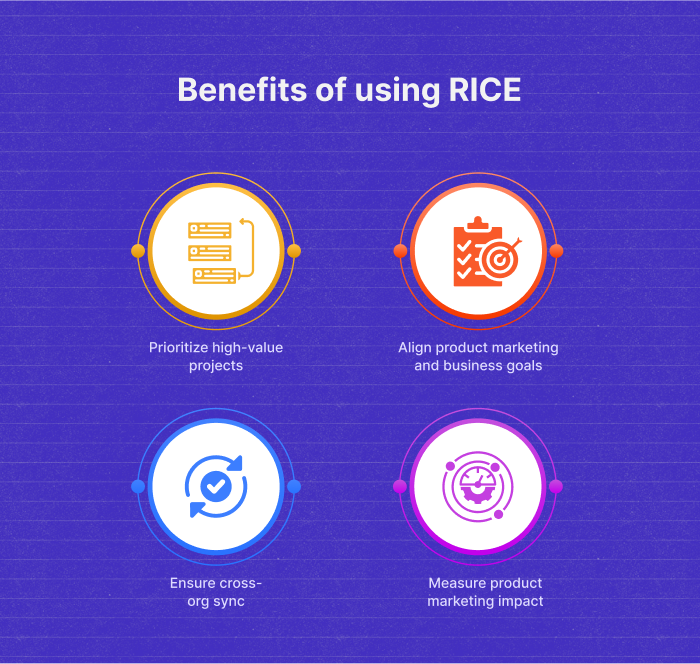 Benefits of using RICE