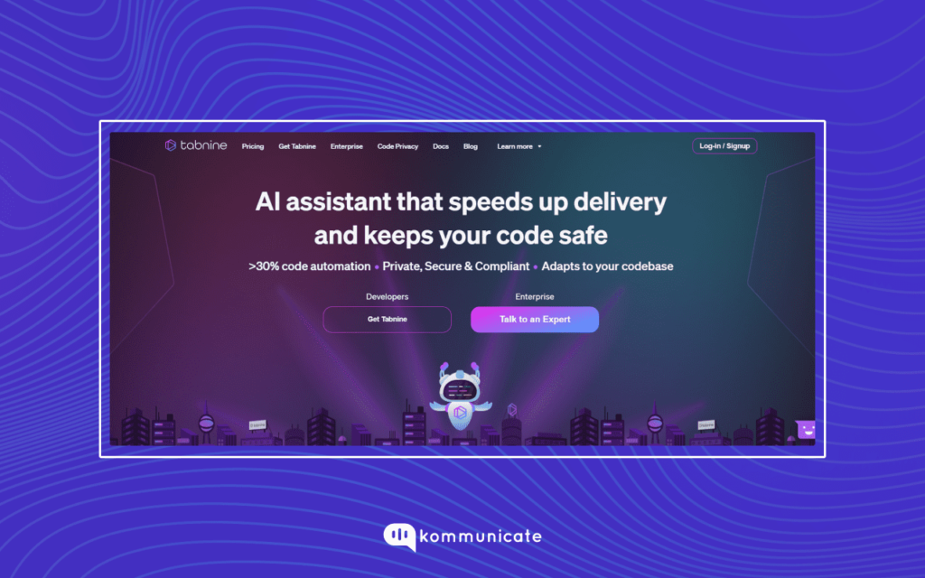 Tabnine generative ai tool