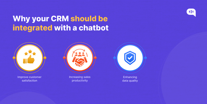 Why CRM integration with chatbot