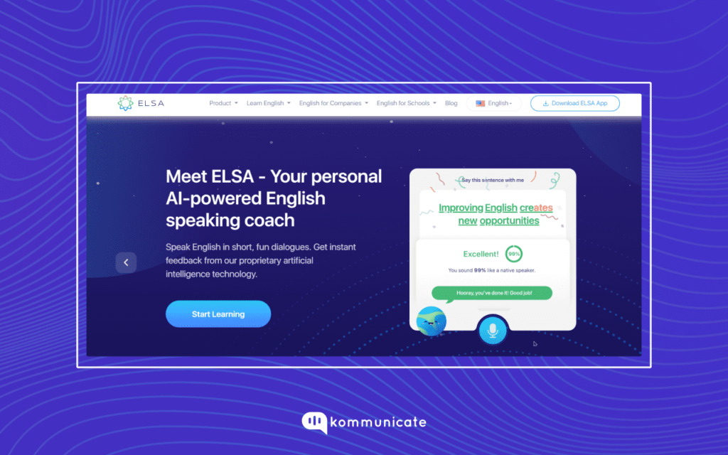 ELSE Speak generative ai tool