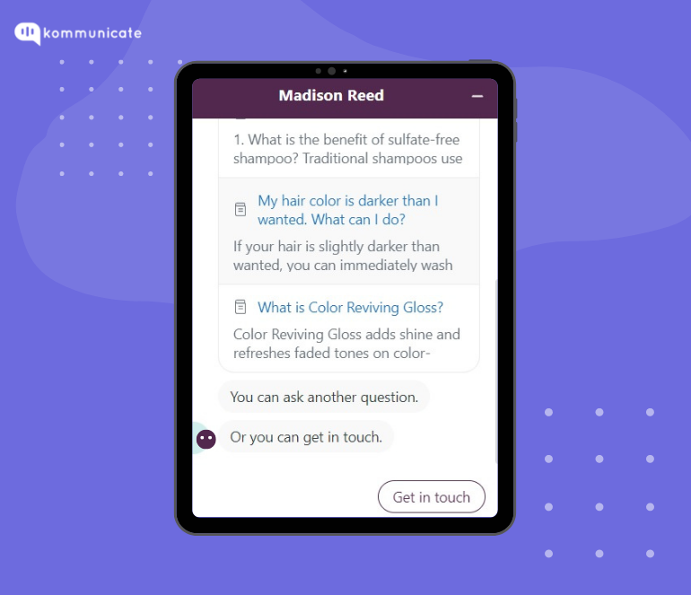 ChatGPT powered virtual shopping assistant