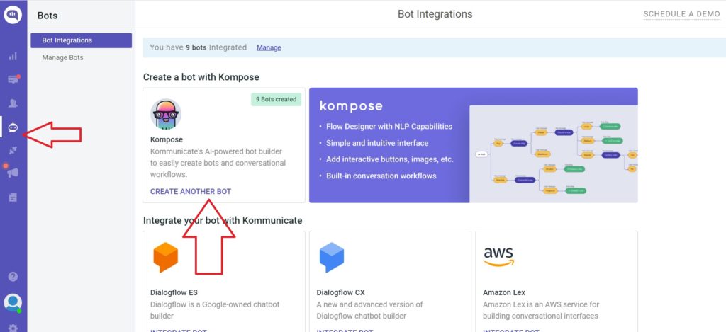 Kompose bot building