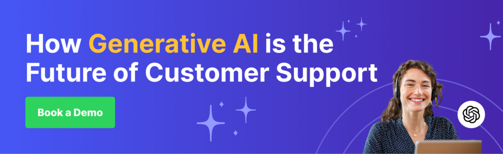 Generative Ai for Customer Support CTA
