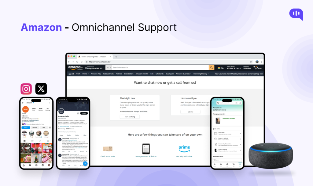 Amazon Omnichannel Support