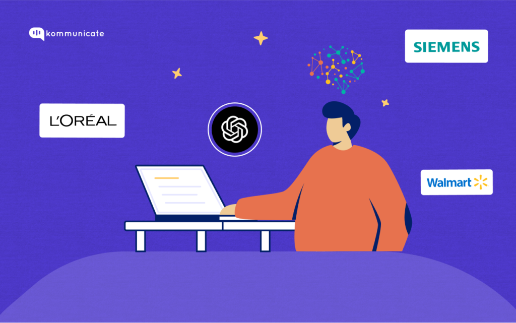 a user is learning about Companies Transformed with Generative AI Adoption