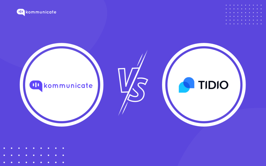 Kommunicate Vs Tidio