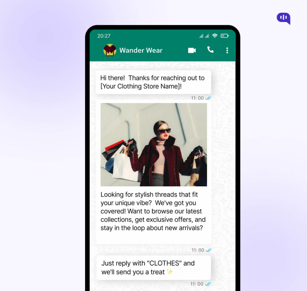 WhatsApp Auto Reply for Lead generation