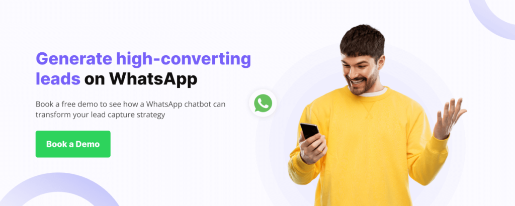 CTA high converting leads on whatsapp