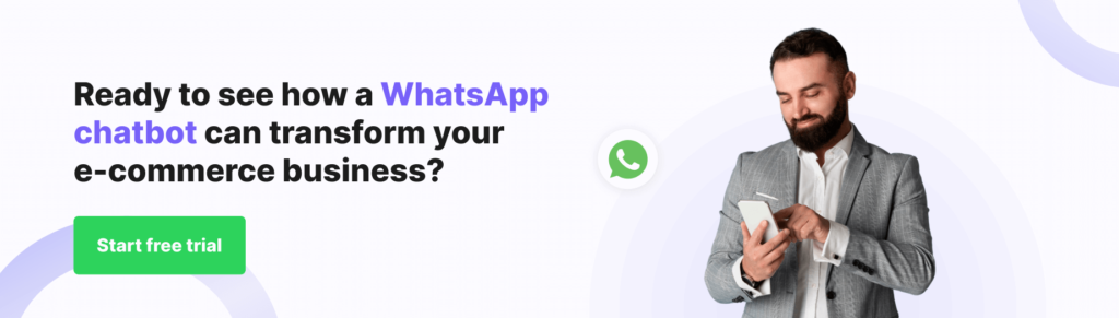 start free trial whatsapp chatbot