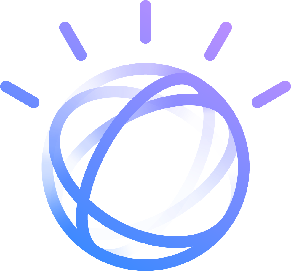 IBM Wastson's Logo - AI Chatbot Development Platform