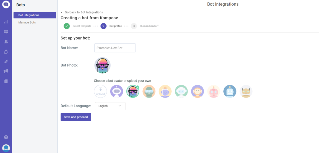 Kommunicate Chatbot Builder