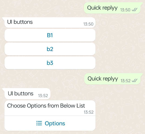 You can now convert buttons to a list in WhatsApp You can now convert buttons to a list in WhatsApp