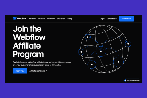 Webflow Affiliate Program