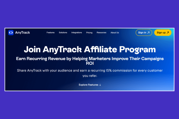 AnyTrack Affiliate Program
