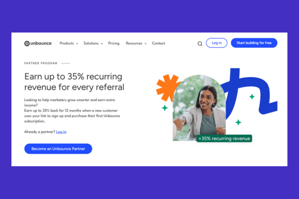 Unbounce Affiliate Program