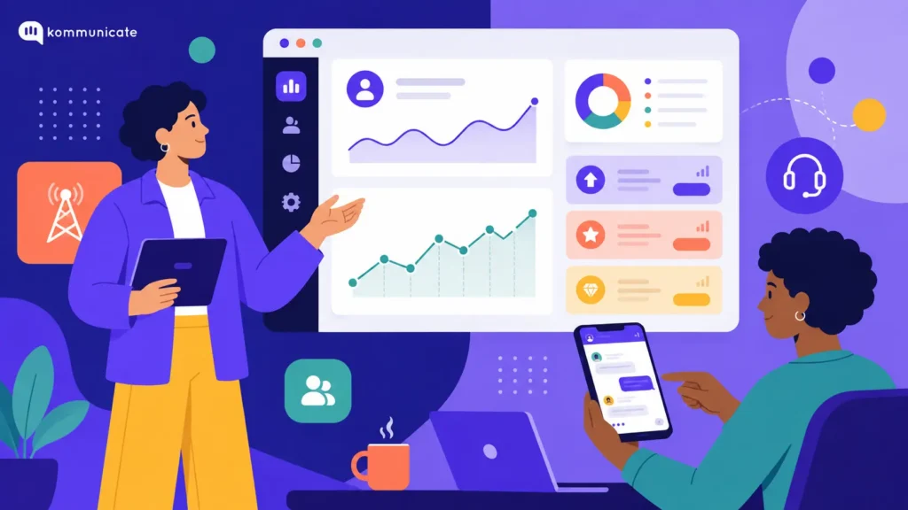 AI customer journey telecom dashboard showing subscriber usage signals and upgrade offers