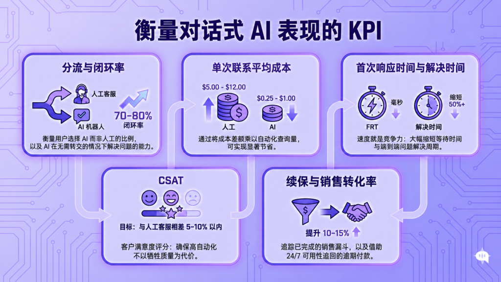 衡量对话式AI绩效的KPI